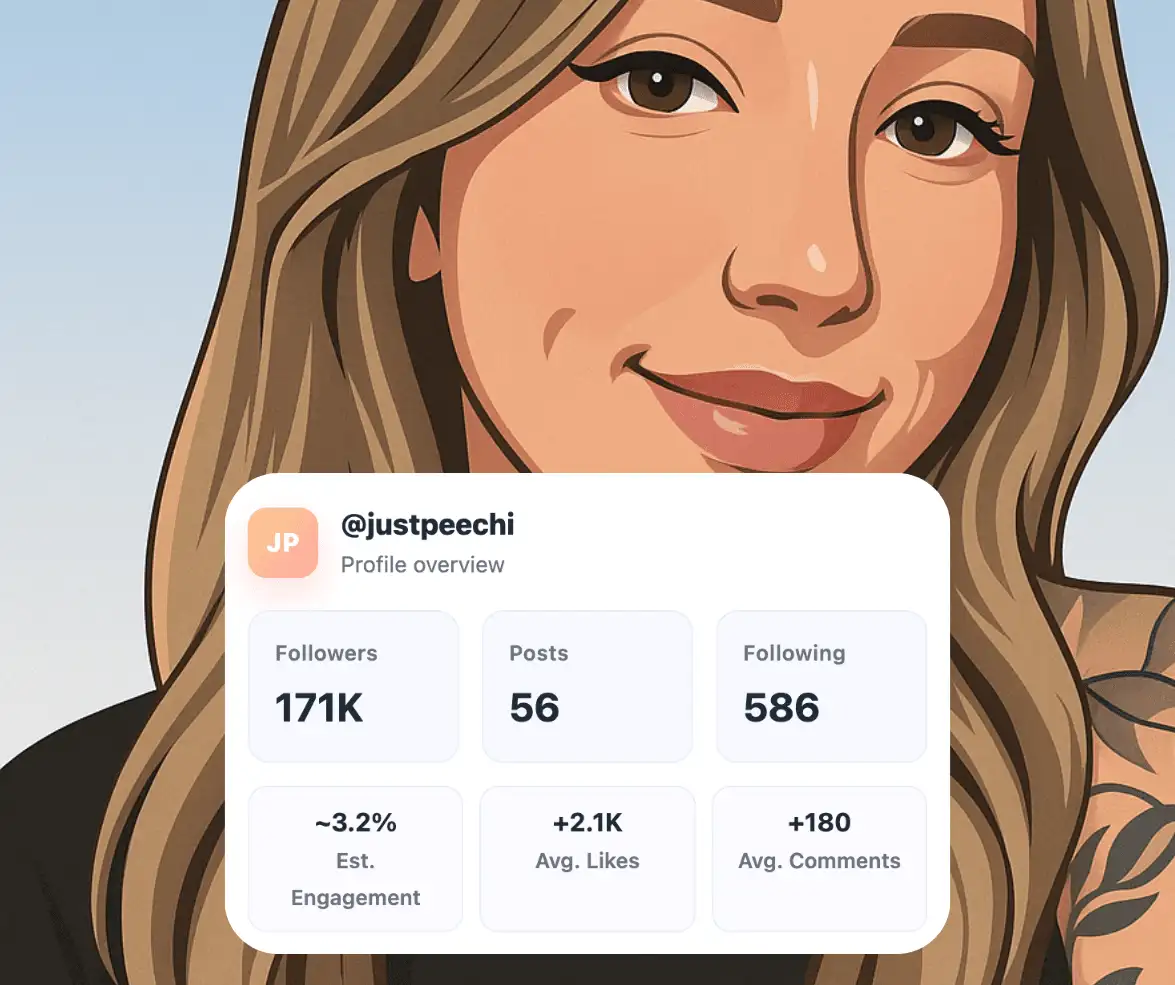 illustration of urfavbellabby with her OnlyFans highlights infographic